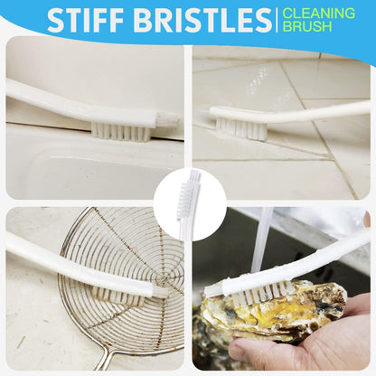 Small Detailing Cleaning Brushes for Small Spaces,Crevice Cleaning Tools for Keyboard Bottle Window Groove Car Gap,Scrub Cleaner Supplies for Shower Toaster Tub Baseboard Sink Grout Oven Juicer