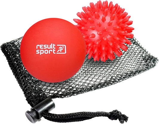 ResultSport Massage Ball, Plantar Fasciitis Recovery, Trigger Point Massage, Deep Tissue Myophasic Relief
