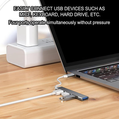 Generic High Speed USB Splitter â€“ Multiport Adapter Hub, 5Gbps Transfer Extender | USB 3.0 Expander Connector, Compact Data Port for Laptop Printer Audio Flash Drive Game Controller Use