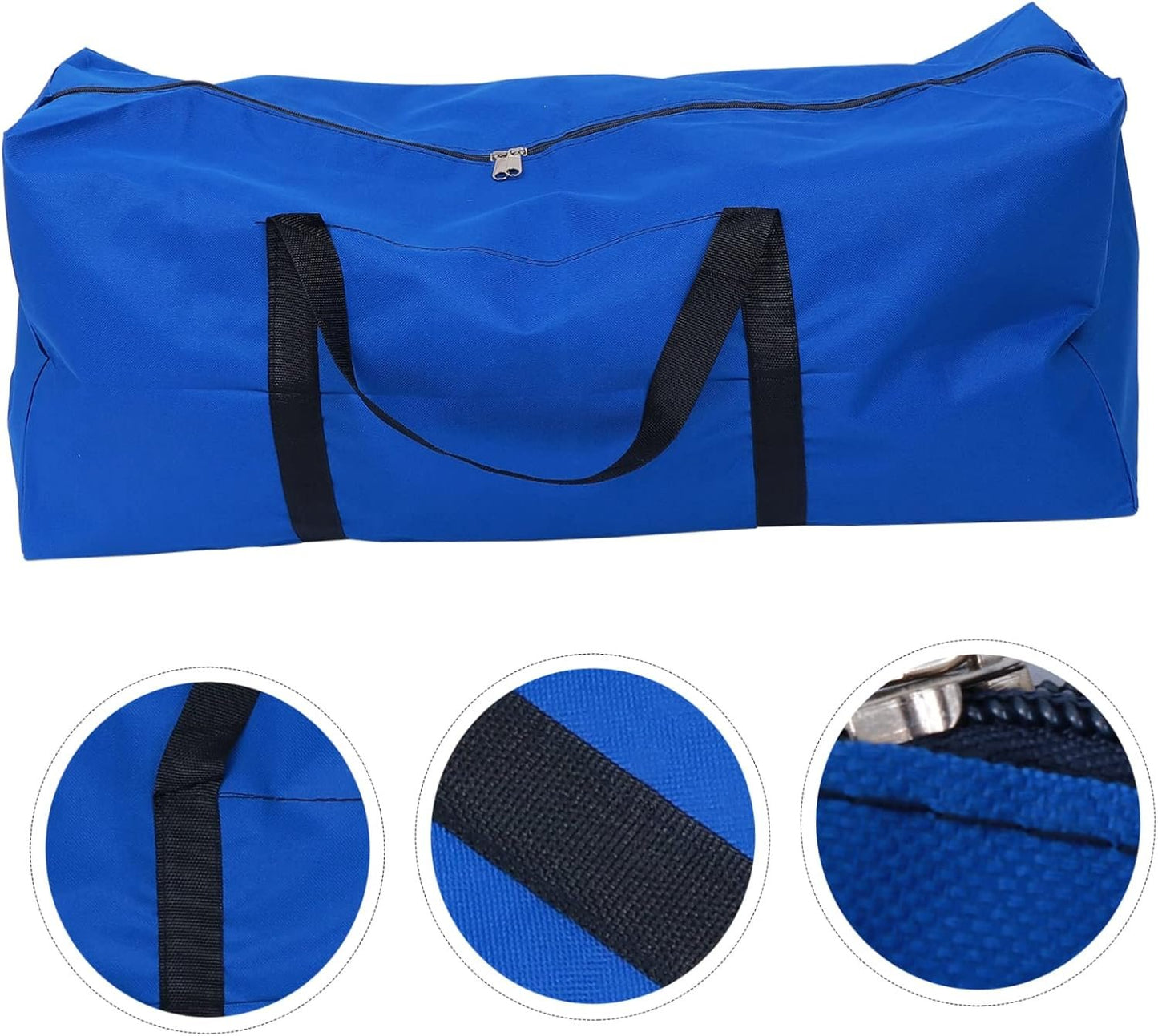 TOVINANNA Camping Storage Container Oxford Cloth Heavy Duty Zippered Bag for Tent Accessories Inflatable Boat and Kayak Easy Carrying Case for Outdoor Camping and Travel