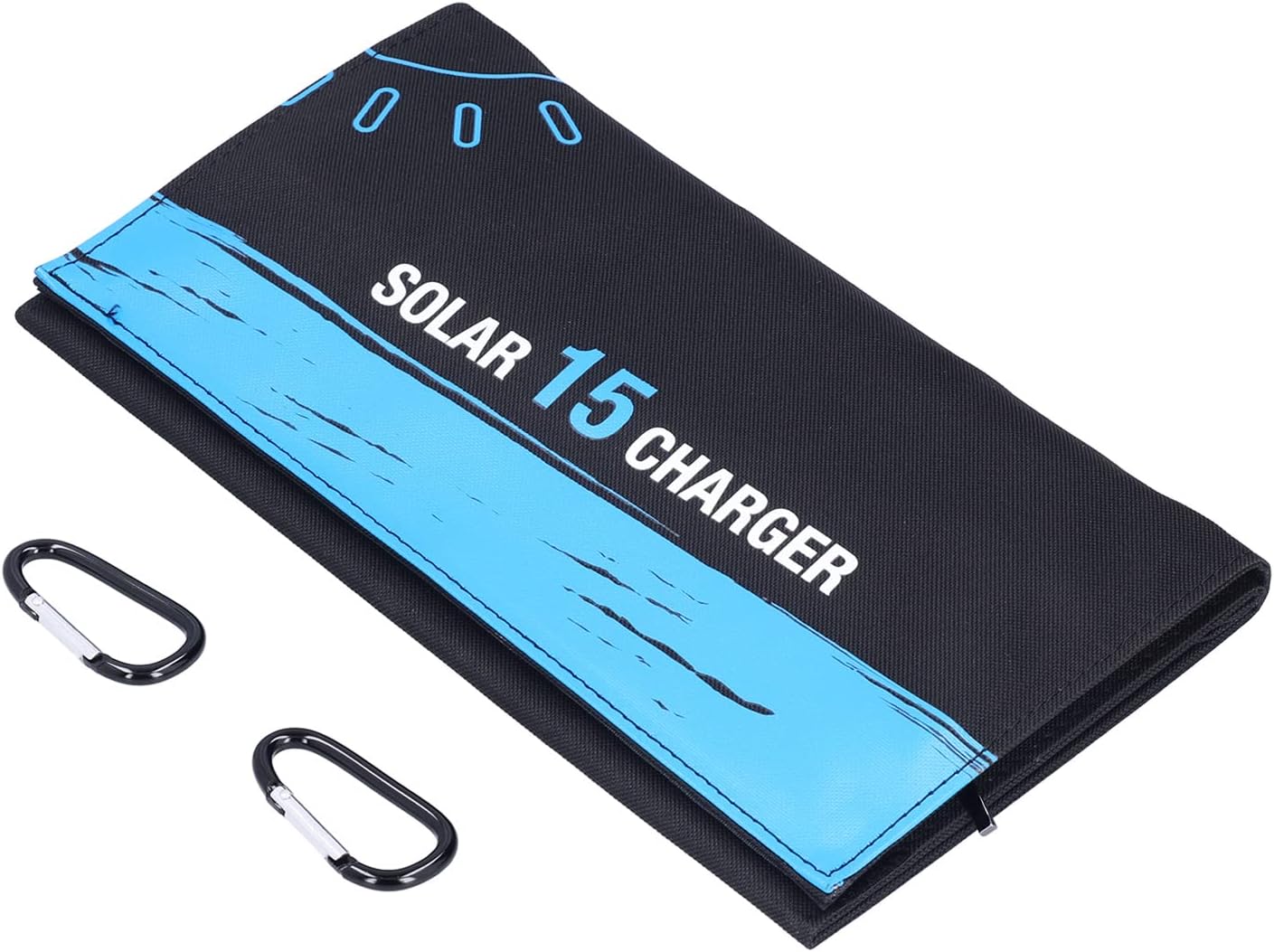 QANYEGN Portable Solar Charger, Solar Charging Bag with USB Ports, Portable Solar Power Bank for Smartphones, Tablets, Power Bank