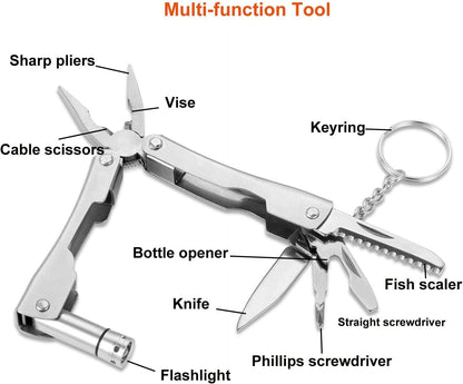 EMDMAK Survival Kit Outdoor Emergency Gear Kit for Camping Hiking Travelling or Adventures