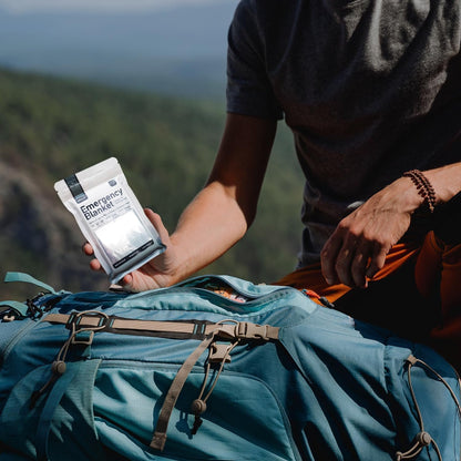 Altland Single Emergency Blanket - Individually Packaged Silver Mylar Blanket