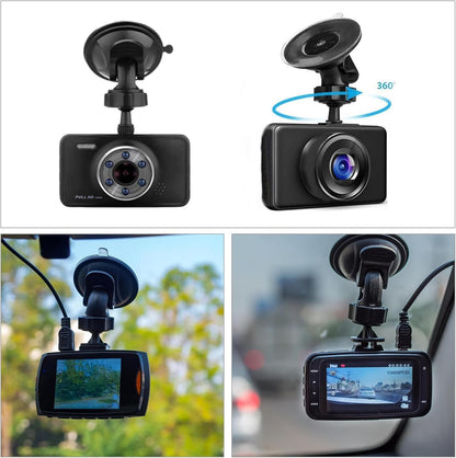 HOPEYMY26 360° Rotation Car Dash Cam Suction Cup Mount with 6 Adapters for Use in Navigation Devices, Cameras, Windscreens and Car Dashboards