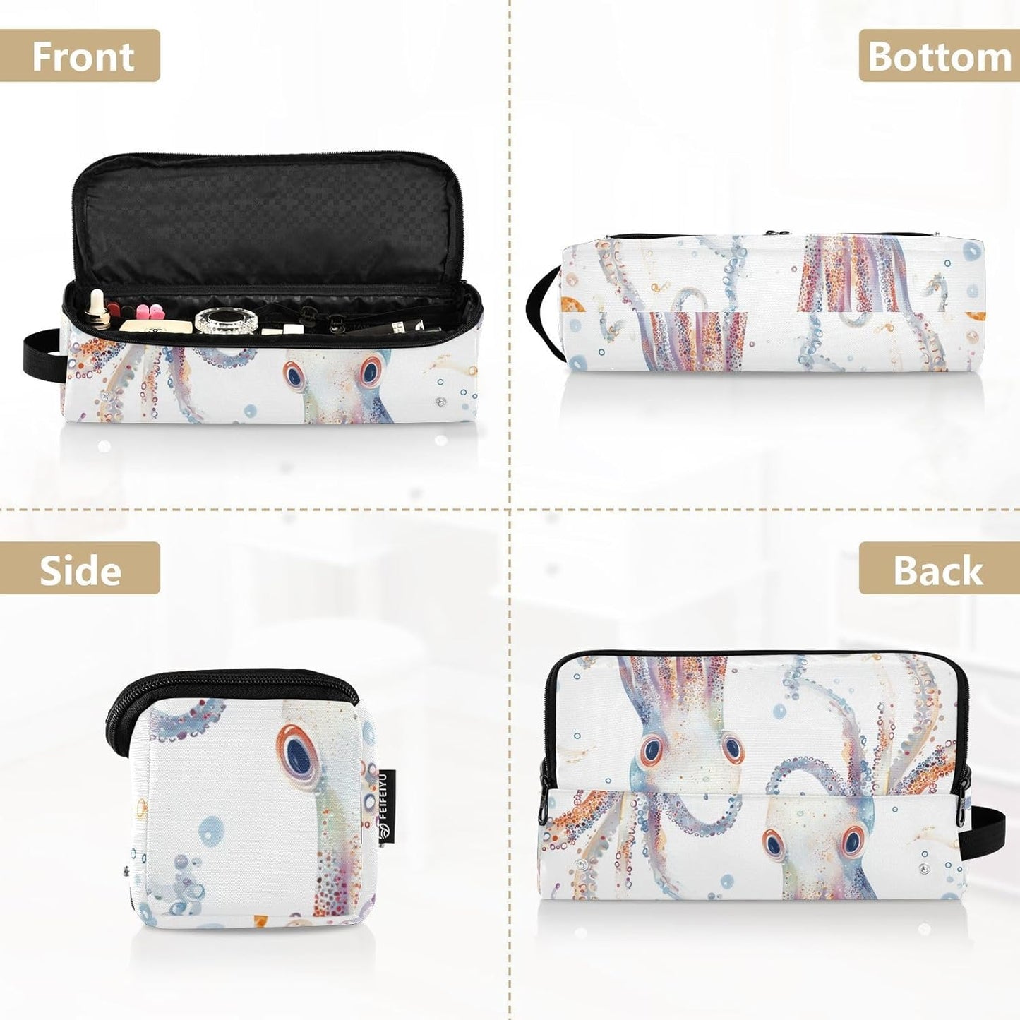 FRODOTGV Borsa da viaggio per strumenti per capelli con cuscinetto resistente al calore, impermeabile, organizer per ferri da stiro piatti e accessori per la cura dei capelli, 10, 1 Size