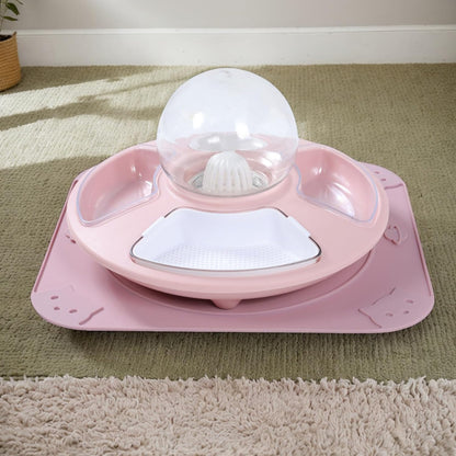 Cat Food Bowl | Kitten Watering Bowl,Kitten Feeder Multifunctional for Home, Anti-Slip Pet Feeding Watering Dish