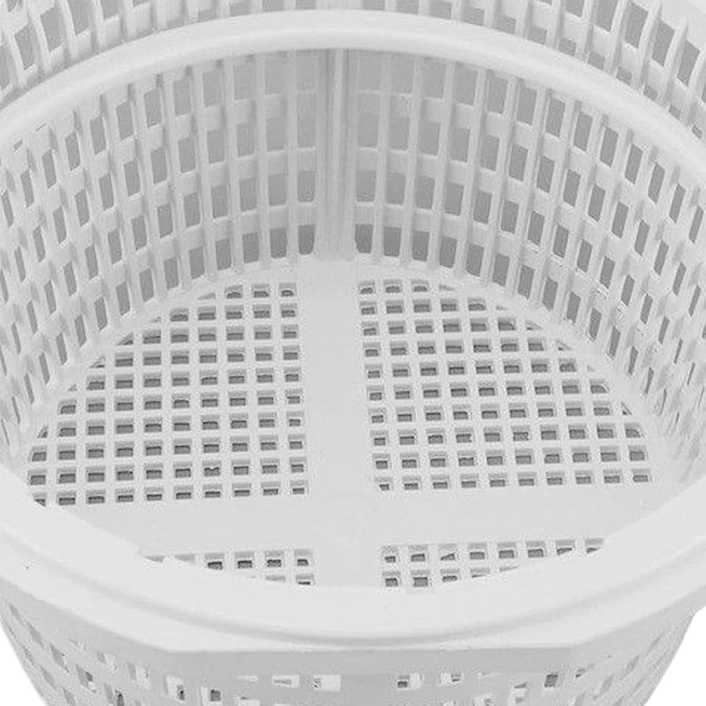 Skimmer Basket, 8-inch Pool Basket Plas-tic Po ol Filter Basket, Univ ersal Skimmer Basketry,Replacement Pond Accessory Skimmer Basketry Strong abs Material with Handle for Swimming Ponds, Spas