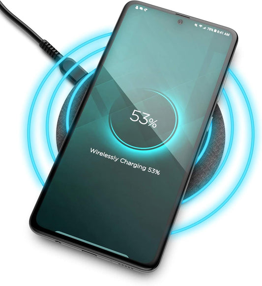 Encased Wireless Charger Pad for Samsung Models (Quick Charge 3.0) Galaxy S22/S23/S24 (Fast Charging Qi Enabled) Non-Slip, Case Compatible