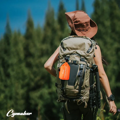 Emergency Sleeping Bag Survival Bag,Cymuber 2 Pack Portable Waterproof Thermal Bivy Sacks Tac Bivvy Bags,84"x36" Camping Mylar Sleeping Bag Survival Gear Emergency Blankets Survival Shelter