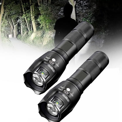 Vitaltac Flashlight, Vitaltac Mini Flashlight Tactical 900000 Lumens, Vitaltac Flashlights High Lumens Rechargeable, Waterproof Zoomable Duty Waterproof Flash Lights for Outdoor Or Emergencies (1)