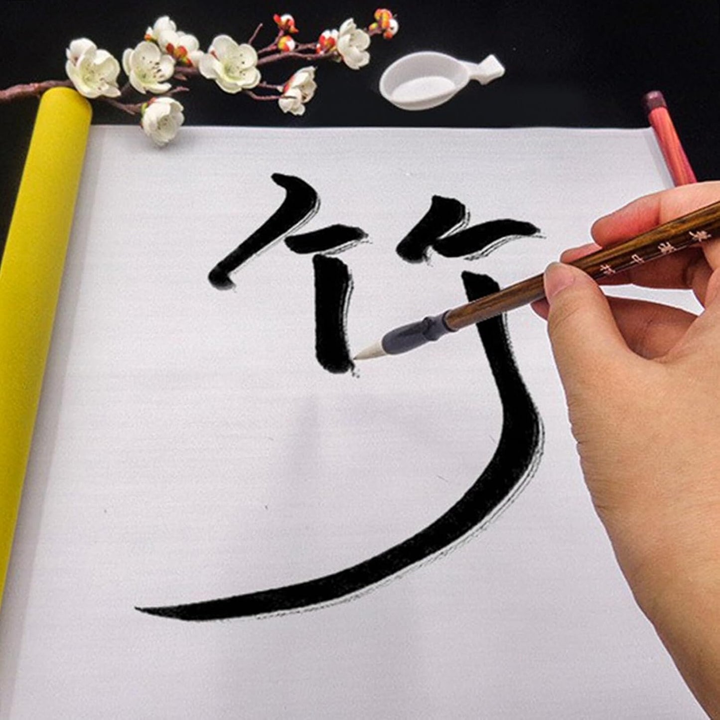 Beginner Calligraphy Cloth Water Writing Cloth Chinese Cloth Water Scroll Paper Reusable Chinese Calligraphy Drawing Painting Scroll Practicing Tool Student Stationery Supplies