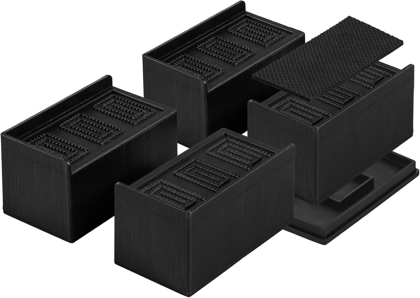 Uping Bed Risers for Furniture Table Riser Sofa Bed Riser Feet Furniture Riser, Height Increased by 5.5 cm