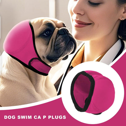 Dog Ear Cover, Puppy Bath Snood, Soft Stretch Fabric, Macchina Washable Design, Grooming Bath Swimming Use, Snood for Hygiene, Pet Shield Protection Wrap