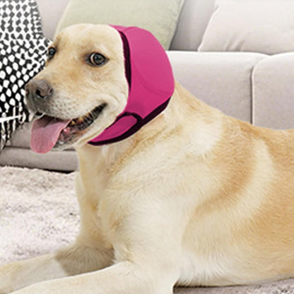 Dog Ear Cover, Puppy Bath Snood, Soft Stretch Fabric, Macchina Washable Design, Grooming Bath Swimming Use, Snood for Hygiene, Pet Shield Protection Wrap