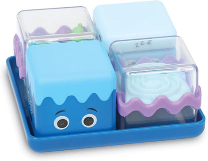 Learning Resources Cool Down Cubes Sensory Fidget Set for Kids Ages 4+, Social Emotional Learning Toys for Kids,Montessori Calming Toys