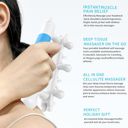 NCONCO Handheld Fascia Massage Tool Back Neck Body Massage Tool Fascia Blaster Fascia Massage Tool for Trigger Point