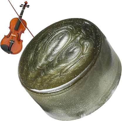 Violin Rosin, Natural Rosin For Violin & Cello, Small Dust-Proof, Long Lasting Tool, Essential Music Accessories For Sound, Cleaning, E Polish, 5 x 2,5 cm