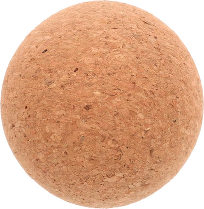Mikikit Palla da Yoga Pratica Palla da Massaggio Fitness Massaggio alle Spalle Massagi Rulli per i Muschi di Yoga Sfera di Sughero Massaggiatore Muscolare Trucioli di Sughero