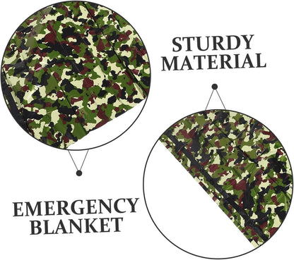 CORHAD 1 Set Emergency Tent Camping Sleeping Bags Army Tent Camping House Termica Car Camping Tent Camp Blanket Disaster Prevention and Shelter Package Tent Footprint Winter Tent or