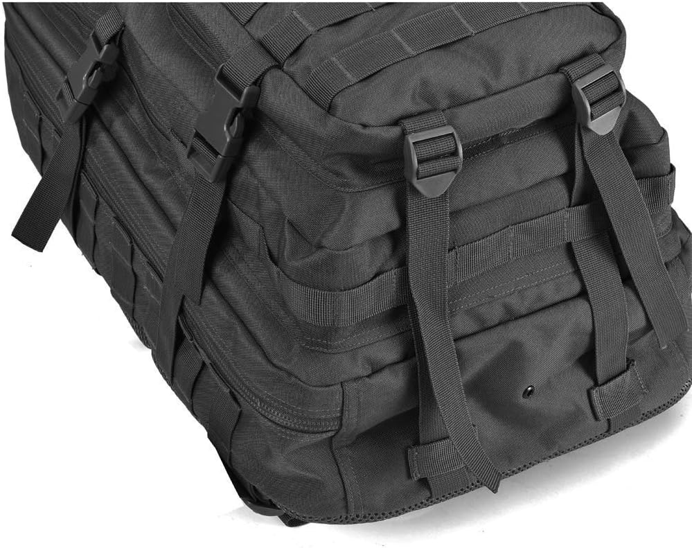 REEBOW GEAR Military Tactical Backpack Large Army 3 Day Assault Pack Molle Bag Backpacks Rucksacks for Outdoor Hiking Camping Trekking Hunting