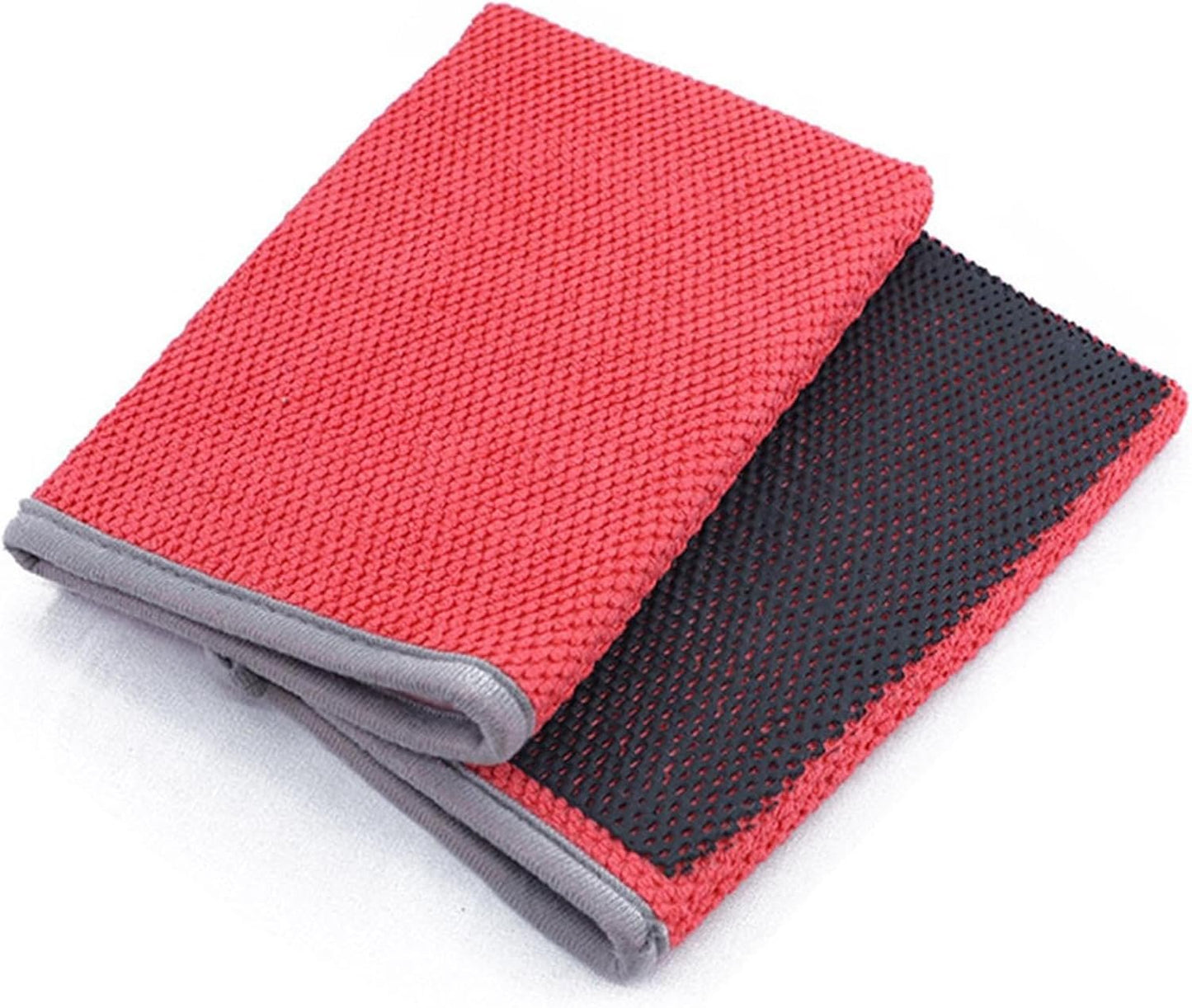 Iouyjiu Clay Bar Mitt, Car Detailing Gloves, Soft & Absorbent Cleaning Mitt, Scratch-Away Design, Effective Paint Contaminant Removal, Ideal For Auto Detailing, Microfiber Material, 8.66x5.51x0.79in