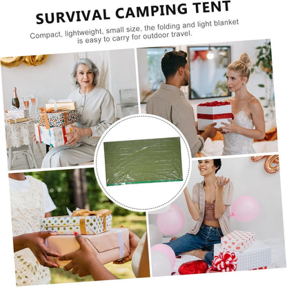 SUPVOX Emergency Survival Blanket Multi-Purpose Camping Tent Thermal Lightweight Waterproof Sleeping Bag
