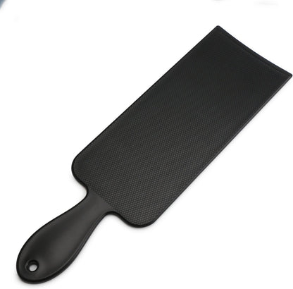 Segbeauty Black Highlight Board and Hair Tint Brush Set, Salon Hairdresser Highlighting Paddle & Hair Colouring Brush - Perfect for Hair Painting/Balayage Highlights