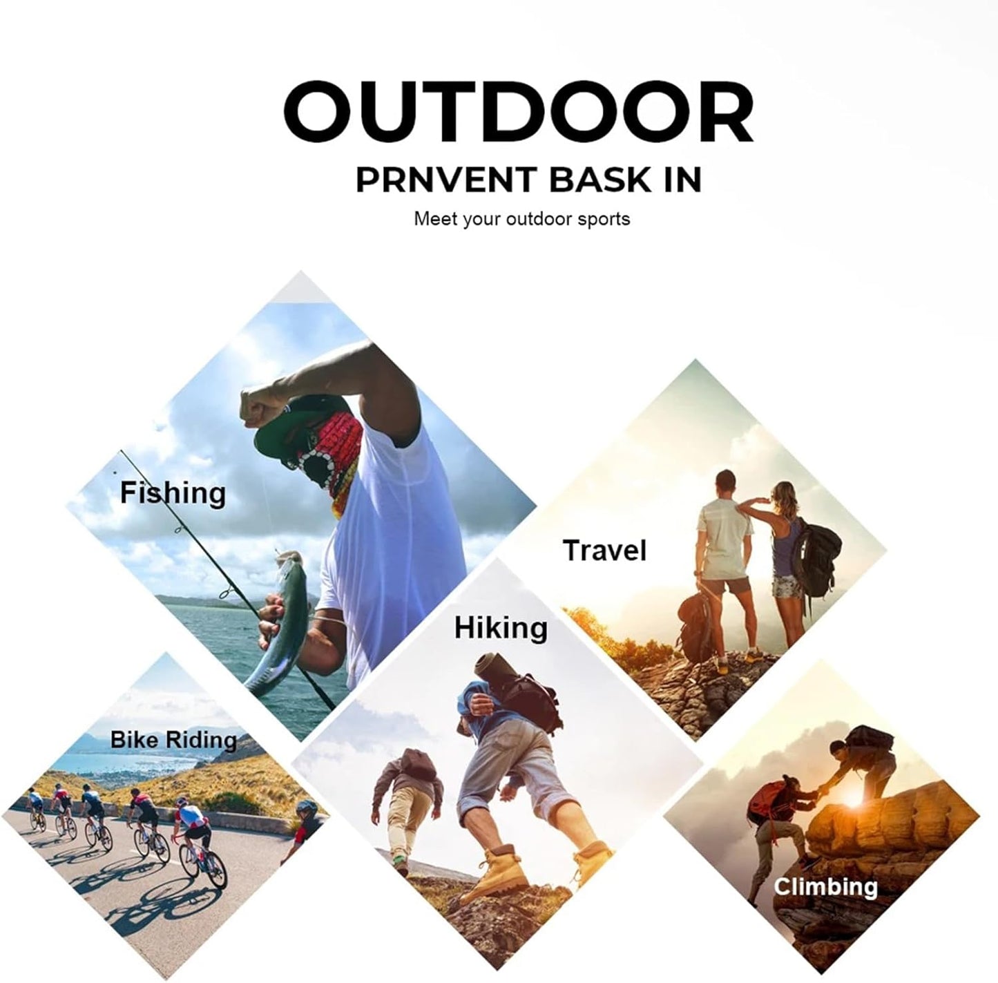 Cycling Hood, Face Sun Protection Hat, UV Protector Scarf Ski, Motorcycle, Snowboarding, Cooling Neck Gaiter, Outdoor Gear for Men, Women, Breathable Shield Sports And Travel