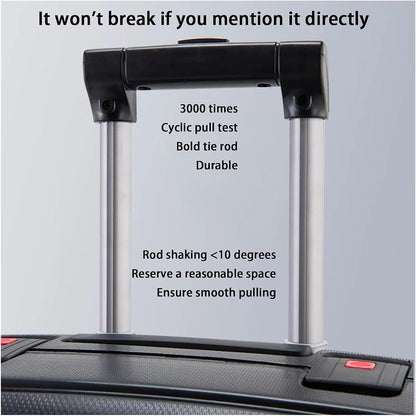 Suitcases Suitcases with Wheels Large Capacity Storage Luggage Security TSA Combination Lock Carry On Luggage Lightweight Suitcase Travel(Color:Jasper,Size:20 inc)