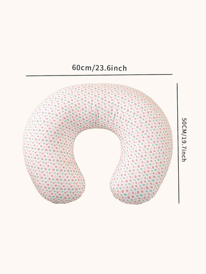 Nursing Pillow for Breastfeeding Ergonomic Nursing Essentials for Bottle and Breastfeeding, with Removable Nursing Pillow Cover, Machine Washable,Maternity Pillowï¼ˆPinkï¼‰ (Little Star Sky)
