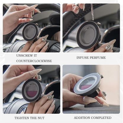 Car Aromatherapy Diffuser, Magnetic Cellphone Holder, 2.83x4.84x3.22 inches Refillable Vehicles Fragrance Diffuser for Home, Travel, Bedroom, Vehicle, Driving Use