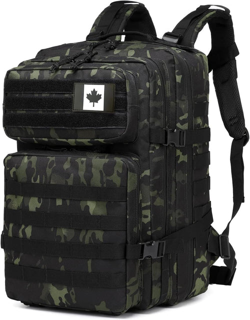 ATBP Military Tactical Molle Rucksack Backpack Large Travel Backpack Hiking Daypack Camping Hunting Backpack 40L