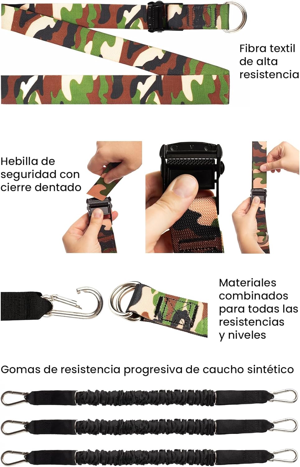 Fitness Elastic Pull Up Bands Gym Straps for Calisthenics Workouts Pull Up Bands Home Workout Adjustable Heavy Duty Assistance Straps