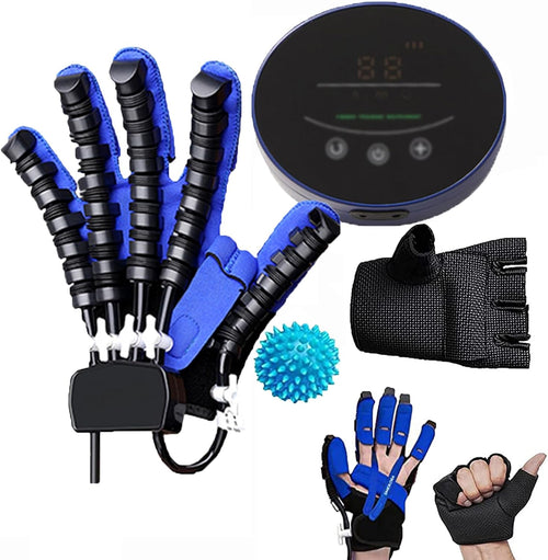 XGXHIN Robot Gloves for Rehabilitation, Pneumatic Function Machinery for Home, Arthritis Stroke Hemiplegia Exercise Equipment for Patient Recovery
