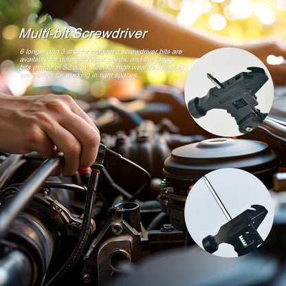 Tosconve Wrench Multitool Hammer, Multi Tool Hammer Pliers Wrench Knife with Screwdriver Wire Cutters Bottle Opener, Multi Purpose Multitool for Outdoor Camping Emergency Survival, Gifts for Men