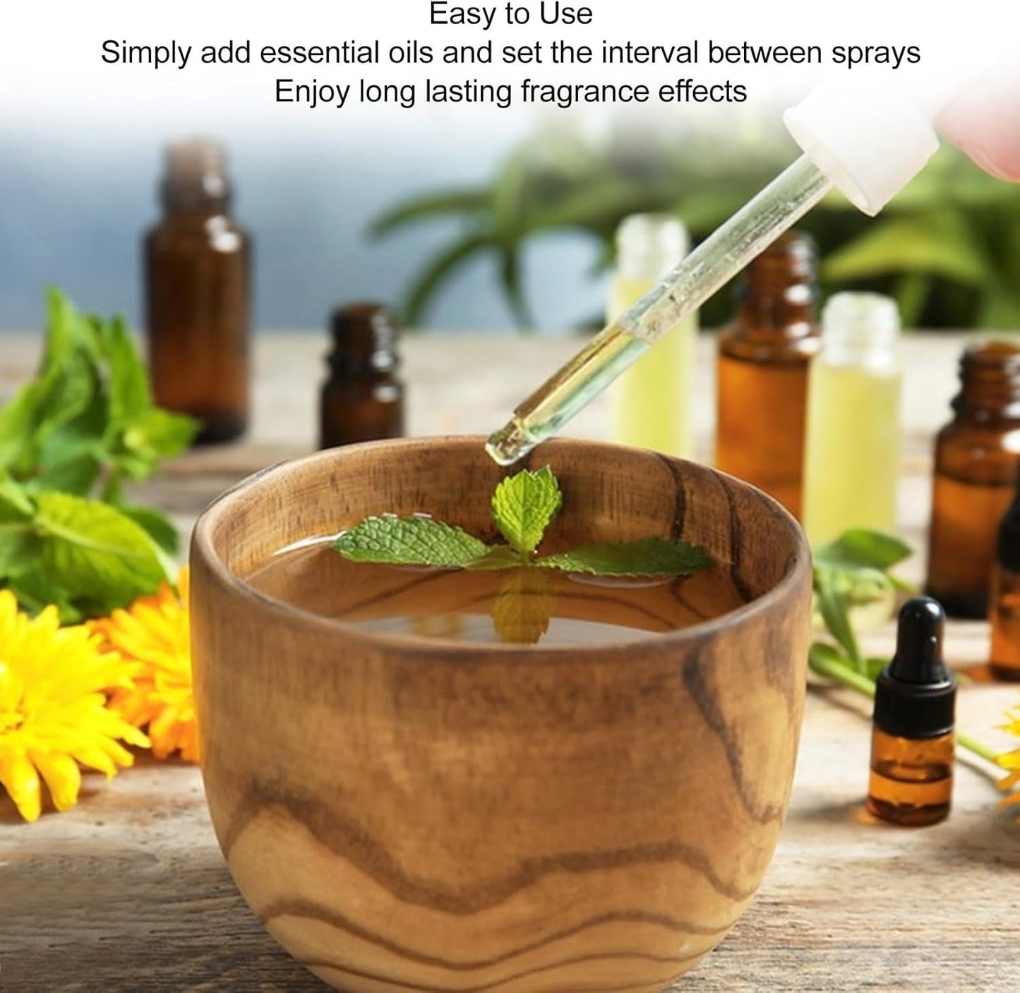 Scent Air Machine, Automatic Large Mist Volume Hotel Collection Diffuser, 5 Control Modes Waterless 150ml Diffuser, Essential Oil Diffuser for Hotel Shopping Mall Bar Office