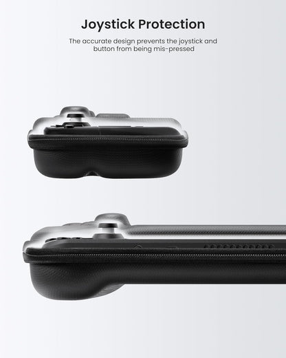 tomtoc Carrying Case Compatible with Steam Deck, Protective case, Hard Portable Travel Carrying Bag for Steam Deck Console & Accessories, Shockproof, Travel Friendly, Black