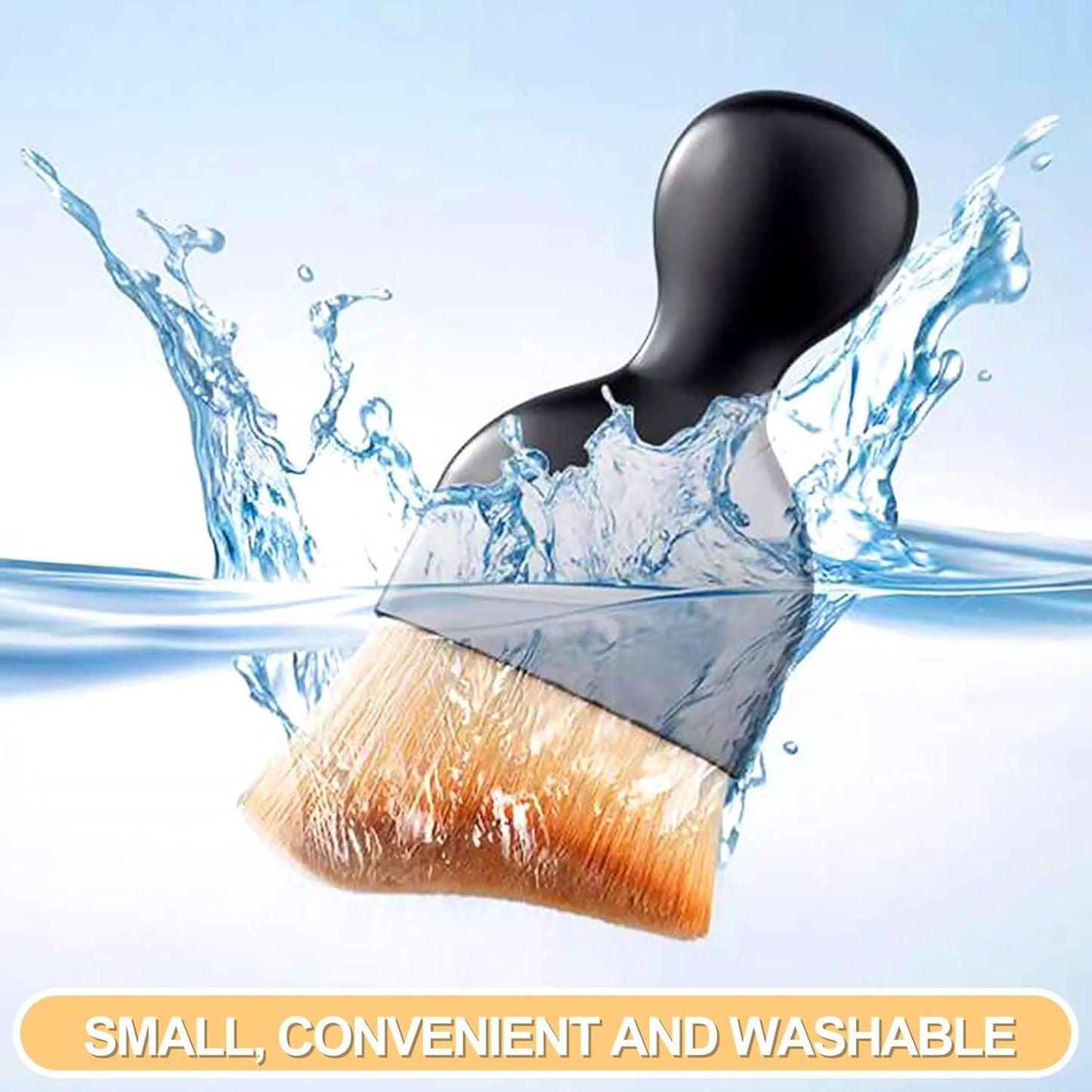 Quelcc Car Interior Cleaning Brush, 3 Pieces Soft Bristle Car Interior Brush, Car Detailing Brush, Air Dashboard Seat Cleaning Brush