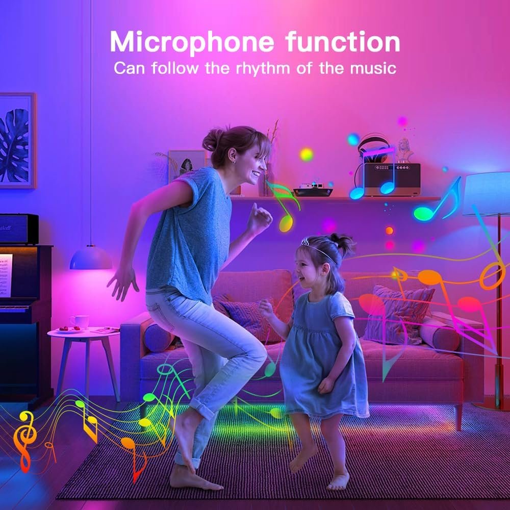 GLEDOPTO ESP32 WLED LED Strip Controller Mic UART Download Music Sound Dynamic Mode RGB IC DIY WiFi APP Control Easy Wiring for WS2811 WS2812 SK6812 TM1814 WS2813 WS2815 FCOB Addressable Strip Light