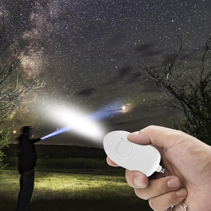 Reusable Personal Alarm Device, 130db Rechargeable Security Siren, Led Light Sound, Non-Lethal Safety Tool, Portable Loud Alarm for Women Campus Travel