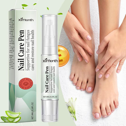 4 Pieces Nail Care Pen, with Nail File, Nail Care Pen, Enriched with Tea Tree Oil, Chamomile Flower Extract and Aloe Vera