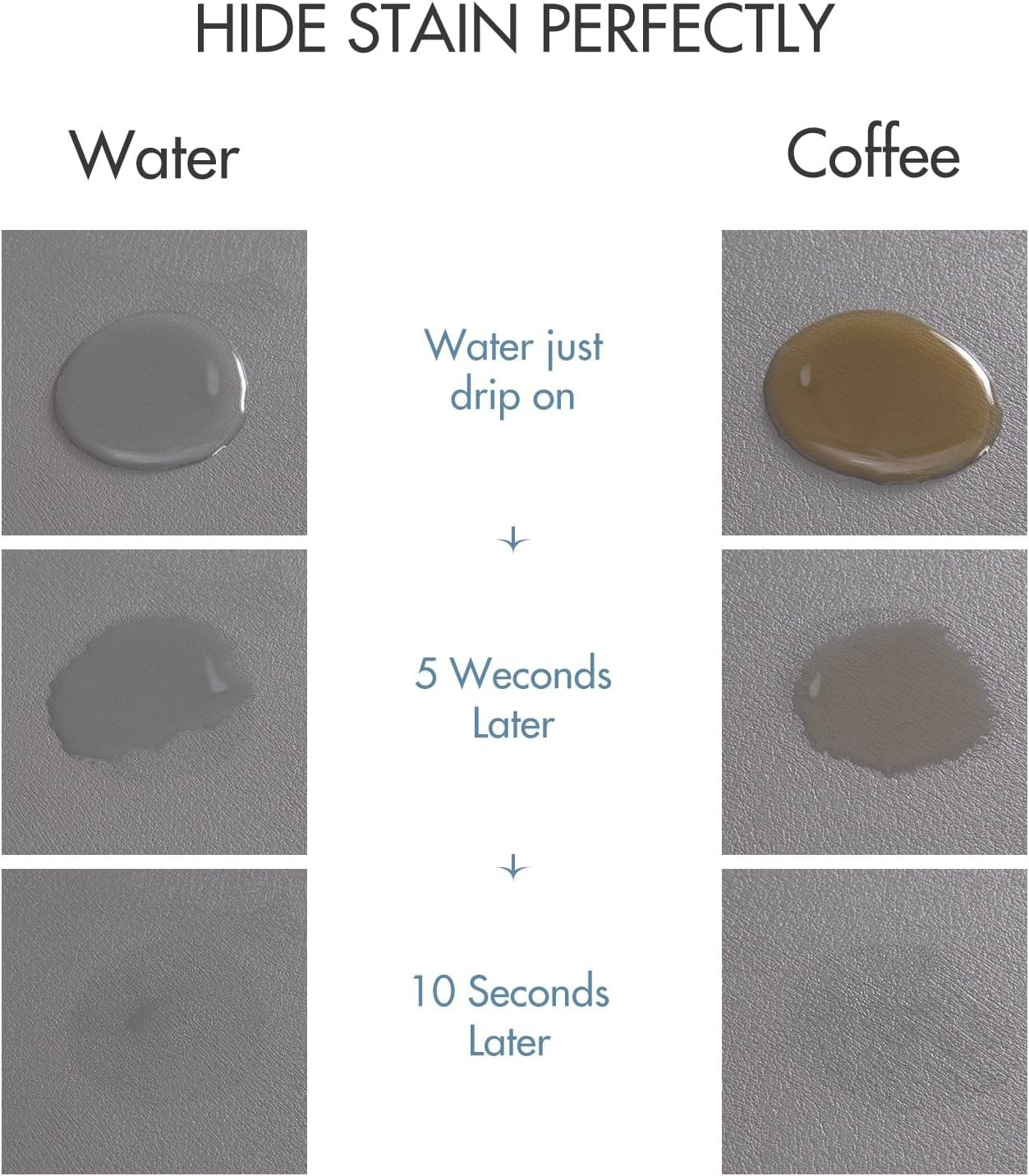 Drying Mat for Kitchen Countertops, Coffee Mat Hide Stain Rubber Backed Absorbent Dish Drying Mat