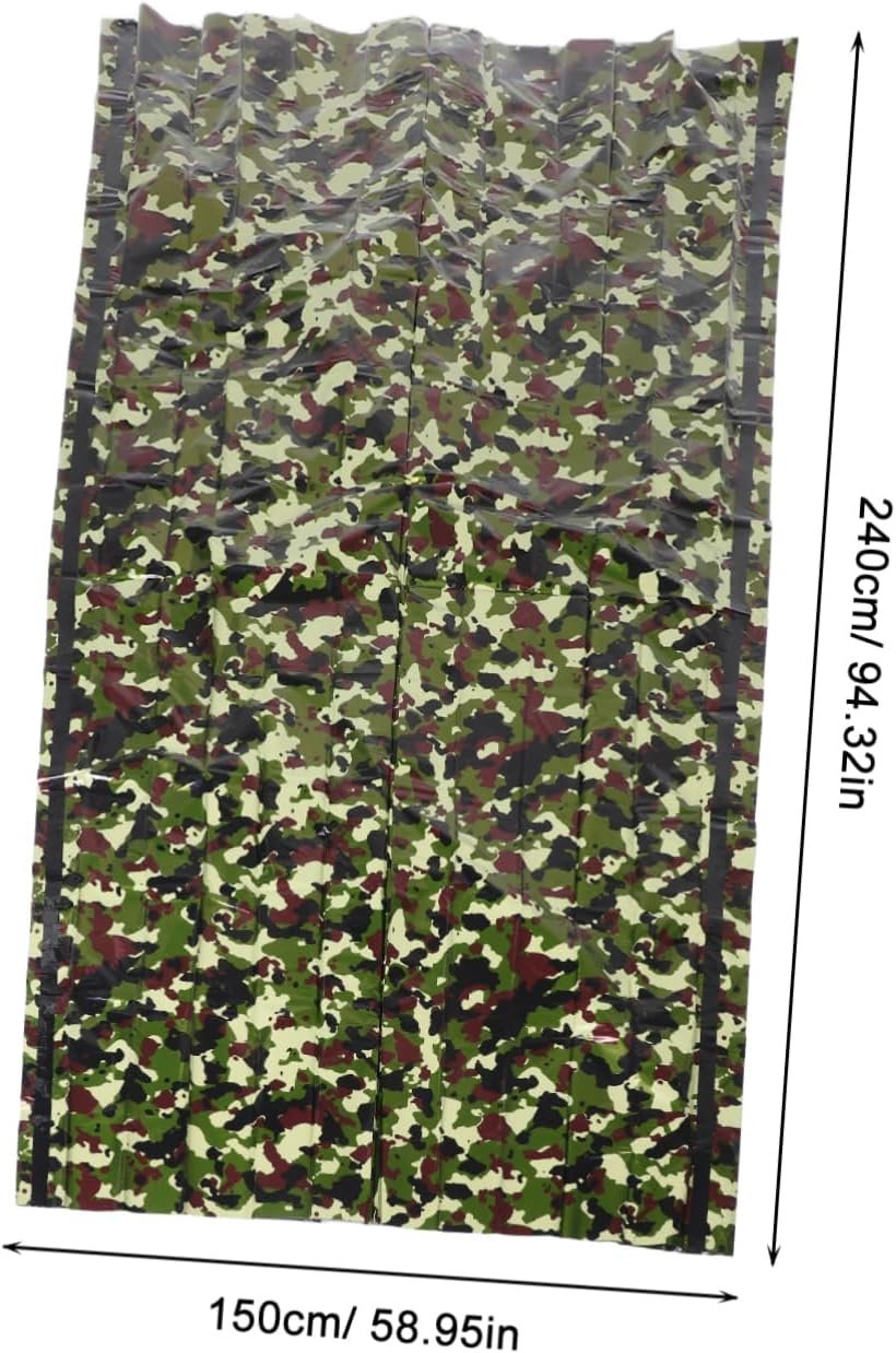 JUMPLAWN 1 Set Emergency Tent for Easy Setup Windproof Thermal Shelter Multiuse Bivy Sack for Outdoor Protection and Warmth Durable and Versatile Emergency Sleeping