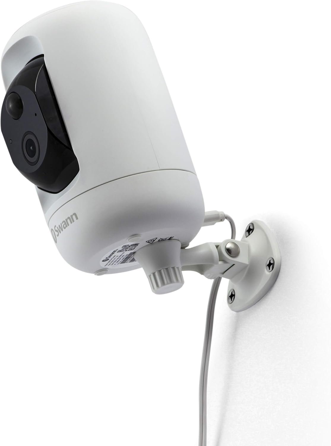 Swann Wi-Fi Home Security Camera -1080p HD Indoor Pan & Tilt,Night Vision,2-Way Talk,Remote Camera Control,Motion & Heat Sensing,Siren,32GB MicroSD - Protect Your Family with Swann's Reliability