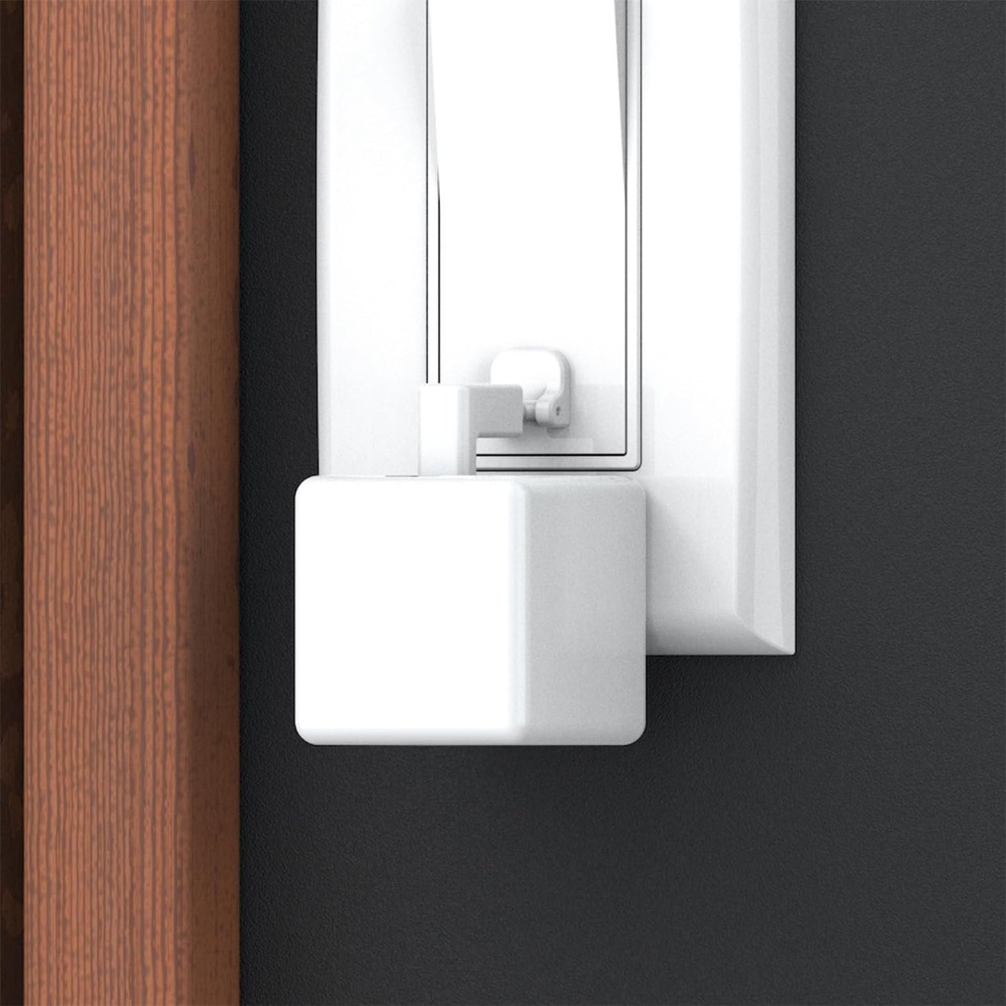 Smart Mini Fingerbot Mini-Controller BT Home Automation Controller for iOS Android Smart Phone No Wiring App or Timer Control Compatible with Alexa Google Home Voice Control Fingerbot II White