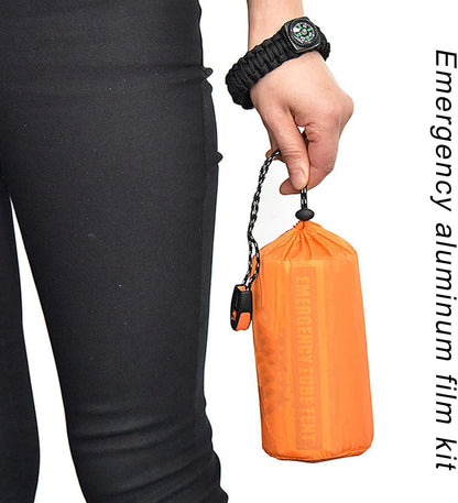 Emergency Survival Shelter Tent, Tube Tent Survival Shelter Resist Wind Snow for Earthquake Relief Camping Hiking Outdoor Adventures(#1)