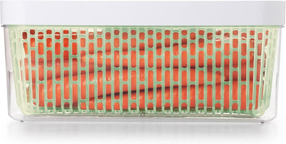 OXO Good Grips Greensaver Produce Keeper, 4.7 Litre Capacity, Green