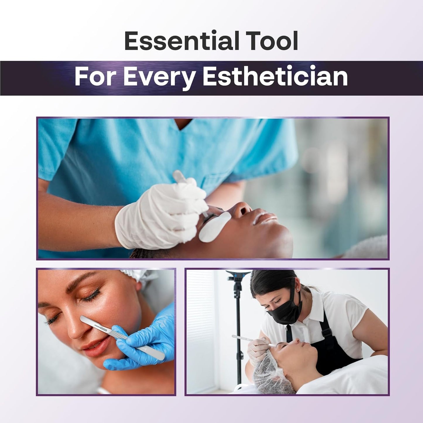 MyMed Disposable Razor, Dermaplaning 14R, Pack of 20, Dermaplaning Razor for Women, Dermaplaning Tool, Dermaplaning Tool, Dermaplaning