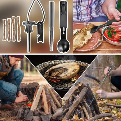 Survival Kit,Survival Kits Camping Survival Kit Gift for Family or Friends Travel Essentials Emergency Survival Kit Gifts for Men or Women