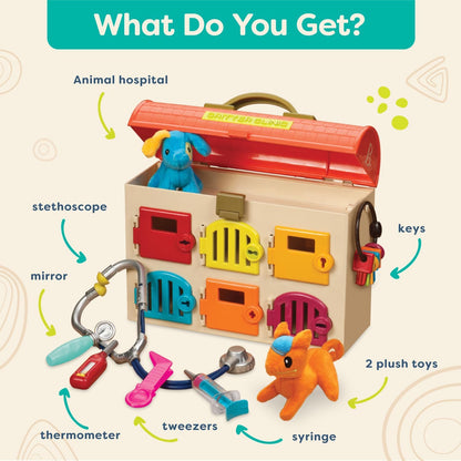B. Critter Clinic Toy Vet Play Set